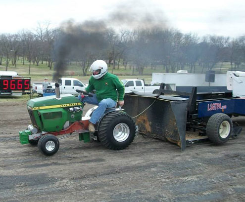 Lone Star Garden Tractor Pulling Association Pulling Teams Test At