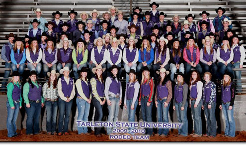 tarleton rodeo clinch titles regional teams two