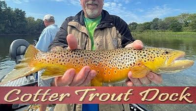 White River fishing report by Cotter Trout Dock - printed from North Texas  e-News