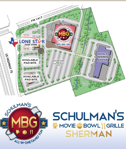 Groundbreaking For Schulman S Movie Bowl Grille In Sherman June 21 Printed From North Texas E News