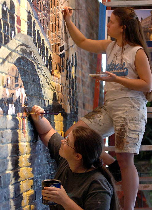 Paint The Town Mural Artists Leave Their Mark On Mckinney North