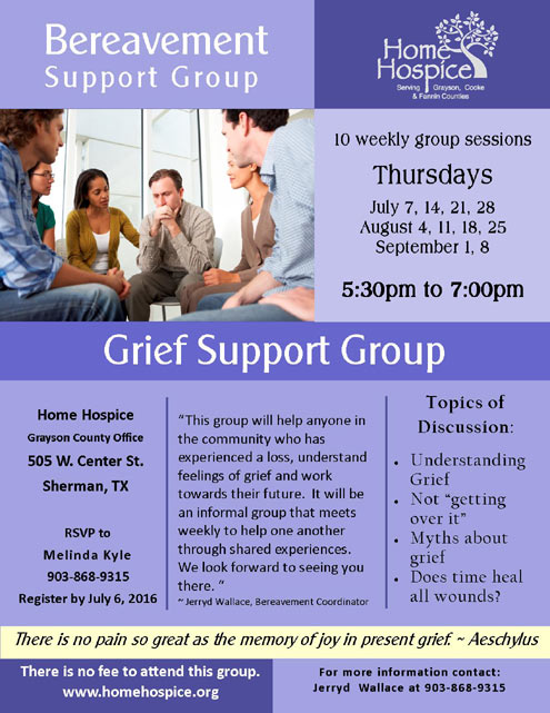 Hospice Support Group 72