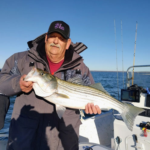 Lake Texoma Fishing Report :: Big fish on structure! - printed