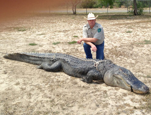 alligator canyon choke texas record gator reservoir foot state pound wildlife hunting old wma james inch parks public daughtrey tpwd