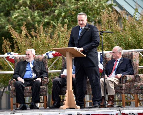 Clyde W. Cosper Texas State Veterans Home in Bonham hosts Veterans Day