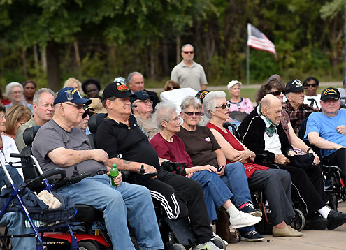 Clyde W. Cosper Texas State Veterans Home in Bonham hosts Veterans Day