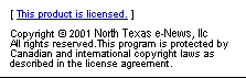 Click for license information.
