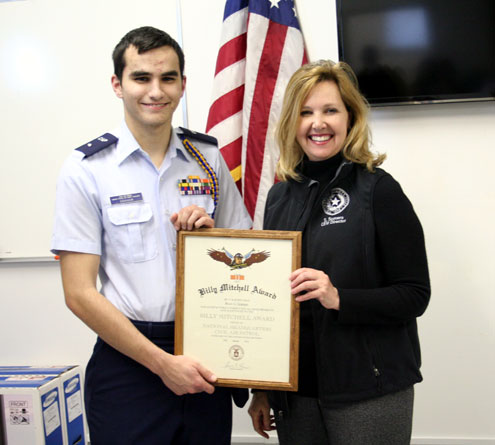 Local Civil Air Patrol cadet honored with milestone award - North Texas ...