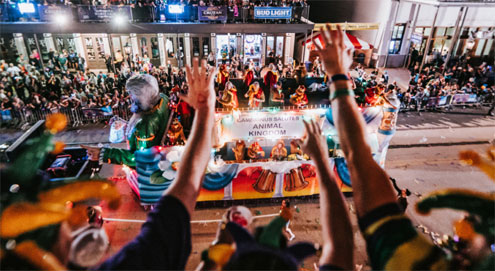 A vibrant concert crowd enjoying live music at Kingdom Bound 2026