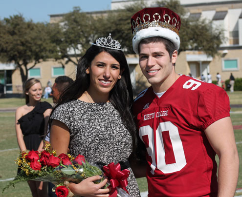 Austin College crowns Homecoming king and queen - printed from 